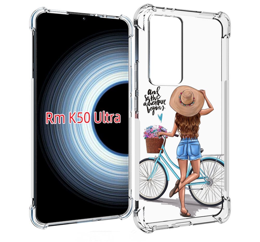 

Чехол MyPads Adventure женский для Xiaomi 12T / Redmi K50 Ultra, Прозрачный, Tocco