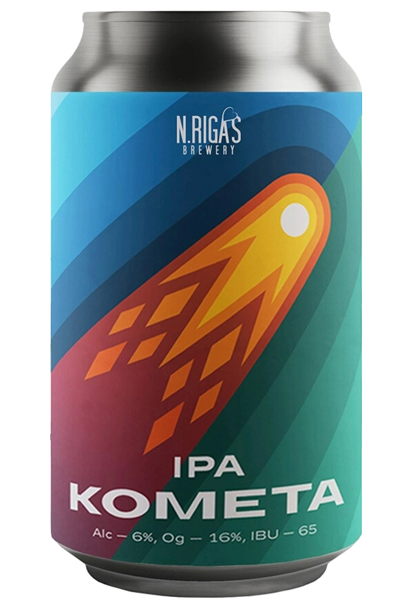 

Нью Ригас Комета ИПА / New Riga’s Kometa IPA ж/б (0,45 л.), Темное
