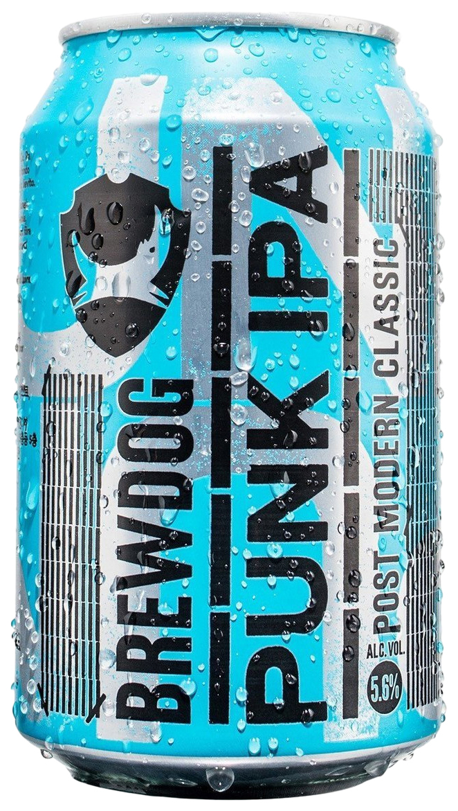 

Пиво БрюДог Панк ИПА / BrewDog Punk IPA ж/б (0,33 л.), Светлое