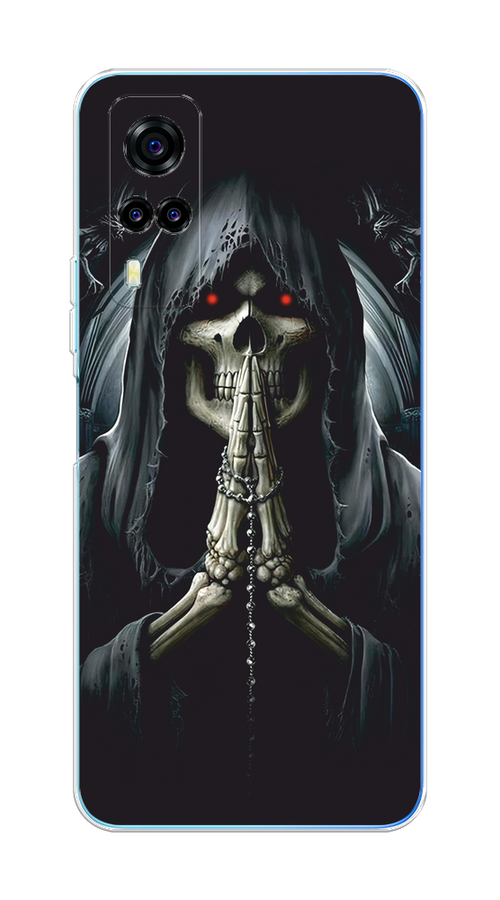 

Чехол на Vivo Y31/Y53s 4G "Молитва", Серый, 263750-1