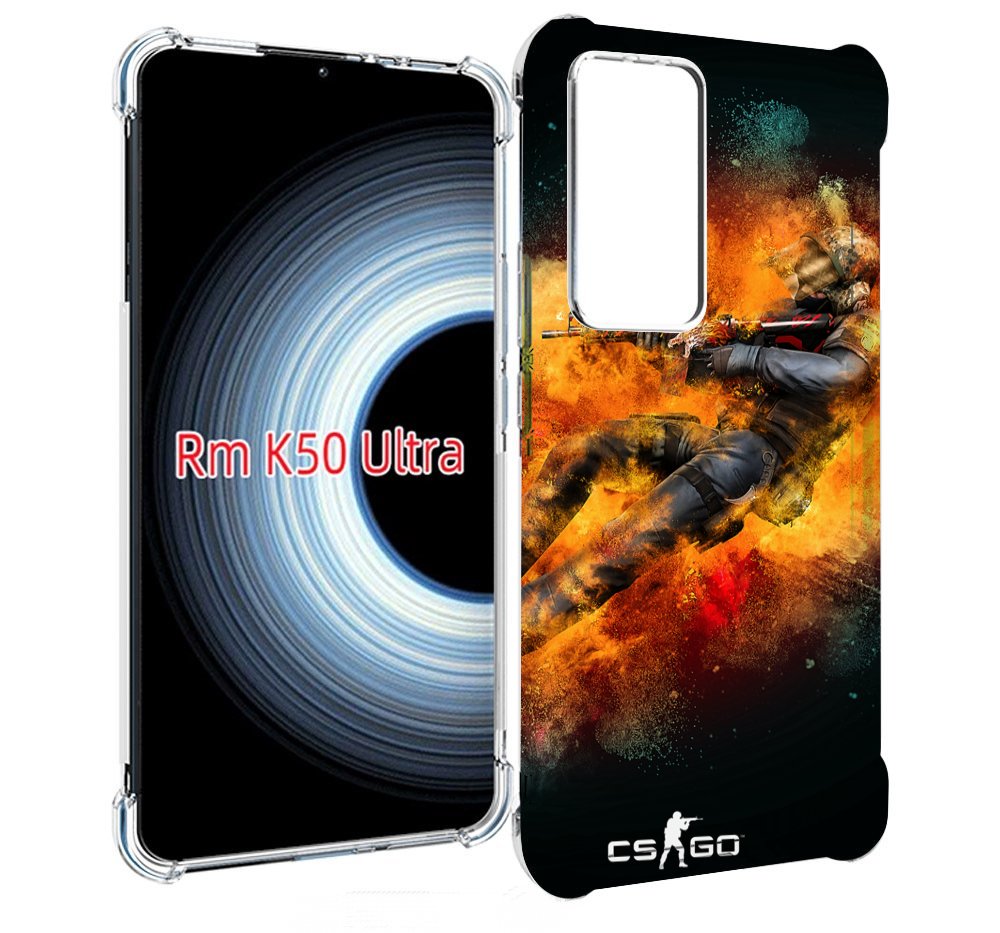 

Чехол MyPads CS-go Контр-террорист для Xiaomi 12T / Redmi K50 Ultra, Прозрачный, Tocco