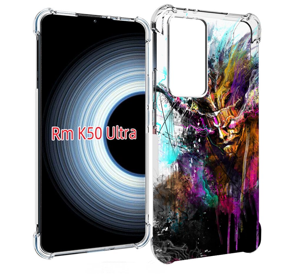 

Чехол MyPads яркий дьявол для Xiaomi 12T / Redmi K50 Ultra, Прозрачный, Tocco