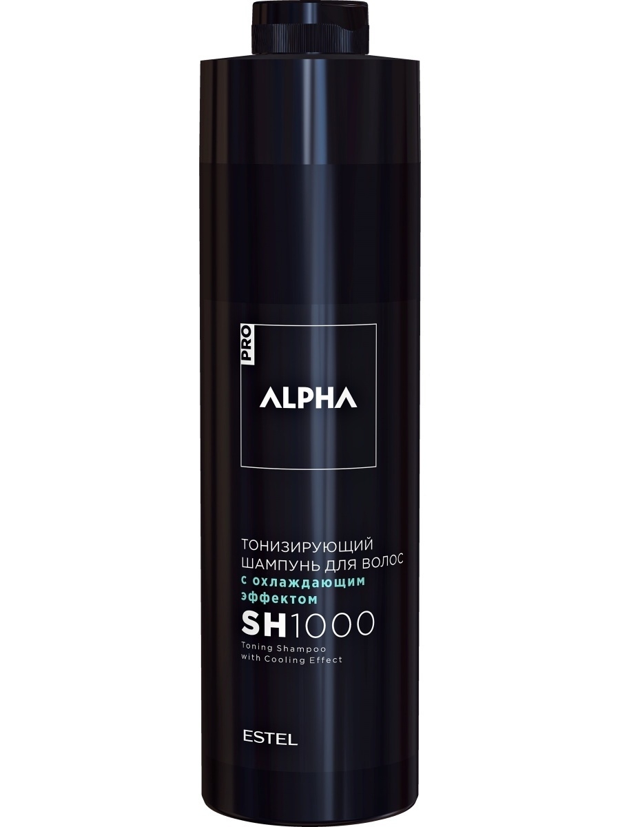 

Шампунь для волос ESTEL ALPHA HOMME PRO с охлаждающим эффектом 1000 мл, шампунь
