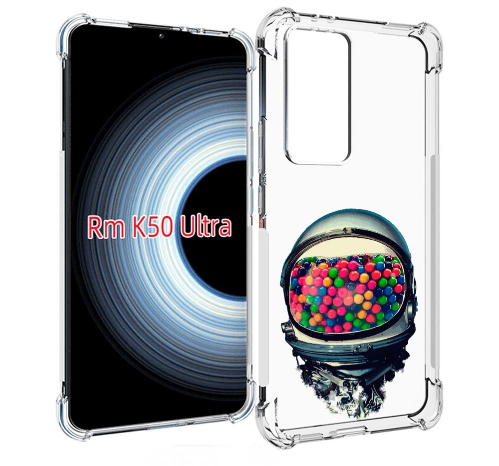 

Чехол MyPads шлем космонавта для Xiaomi 12T / Redmi K50 Ultra, Прозрачный, Tocco