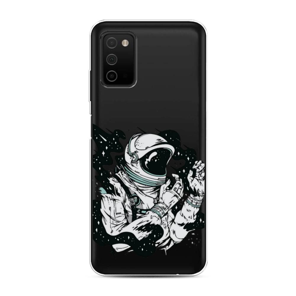 

Чехол Awog на Samsung Galaxy A03S / Самсунг A03S "Космонавт арт", Разноцветный, 2103250-7