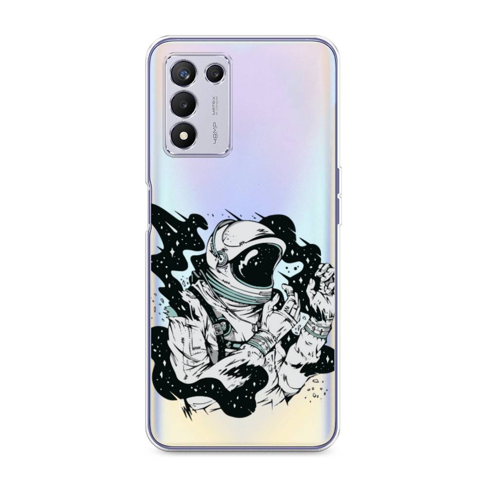 

Чехол Awog на Realme Q3s "Космонавт арт", Разноцветный, 257950-7