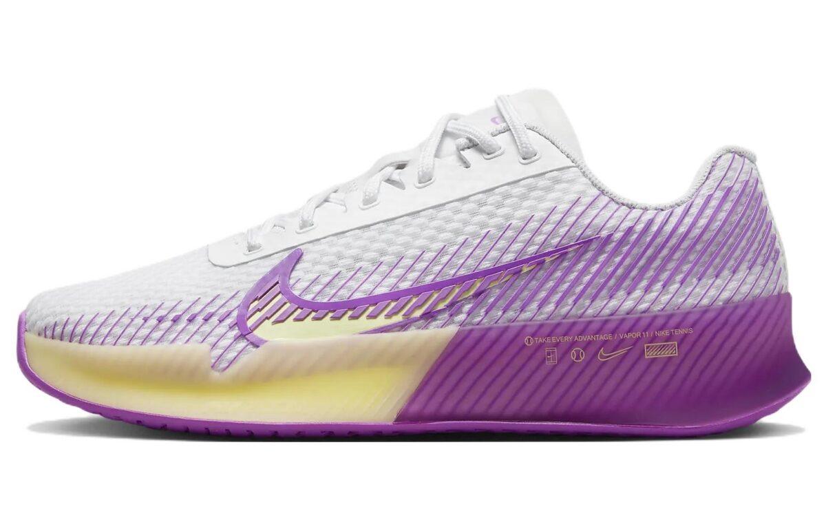 

Кроссовки унисекс Nike Zoom Vapor 11 HC белые 40 EU, Белый, Zoom Vapor 11 HC
