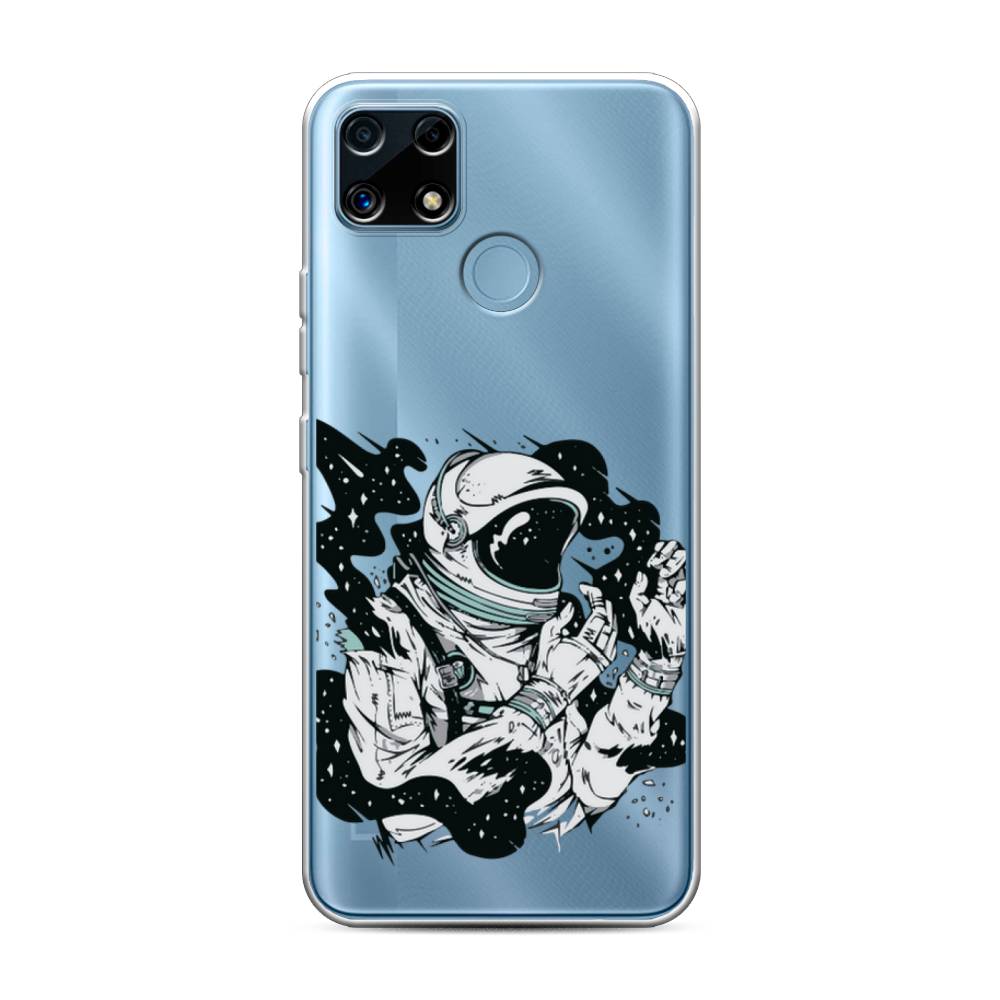 

Чехол Awog на Realme C25/C25s "Космонавт арт", Разноцветный, 256950-7