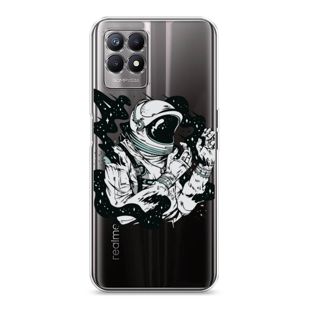 

Чехол Awog на Realme 8i "Космонавт арт", Разноцветный, 257350-7