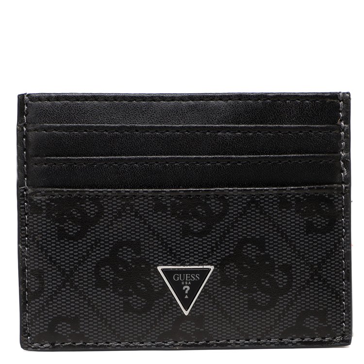 

Кредитница мужская Guess SMVELELEA25 черная, Черный, SMVELELEA25