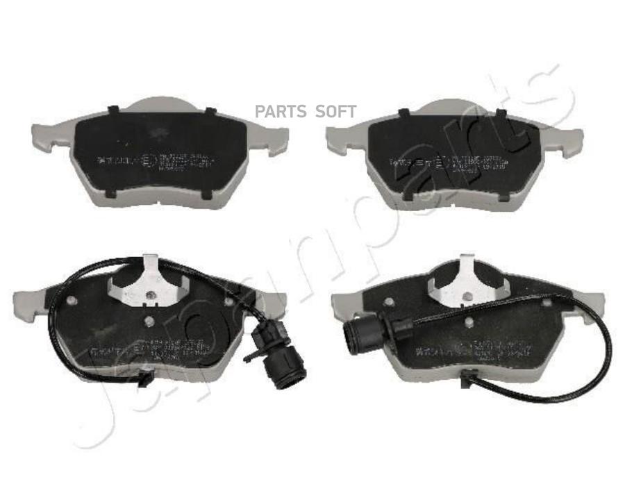 

Колодки тормозные AUDI A4 95>01/VOLKSWAGEN PASSAT 96>05 без датчика передние JAPANPARTS