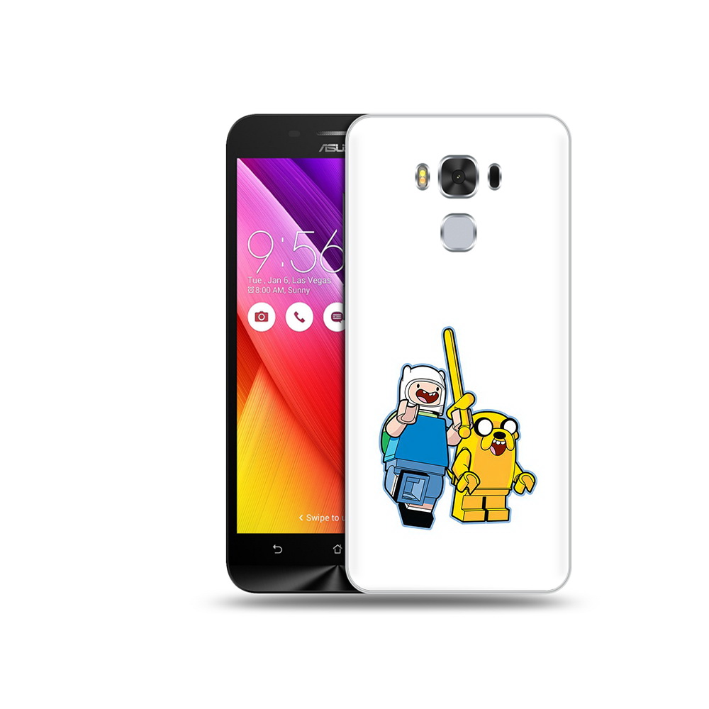 

Чехол MyPads Tocco для Asus ZenFone 3 время приключений лего (PT49951.654.274), Прозрачный, Tocco