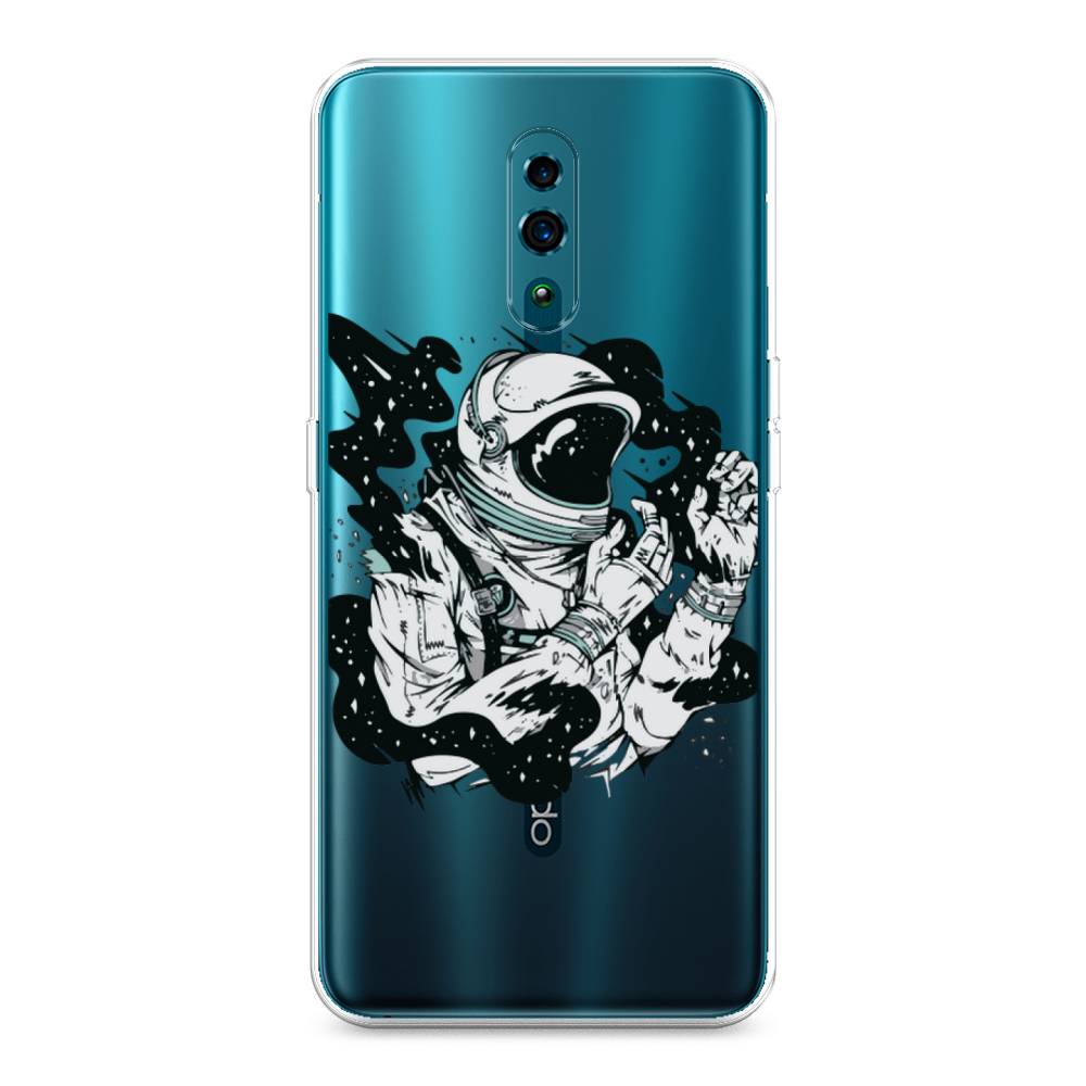

Чехол Awog на Oppo Reno "Космонавт арт", Разноцветный, 250750-7