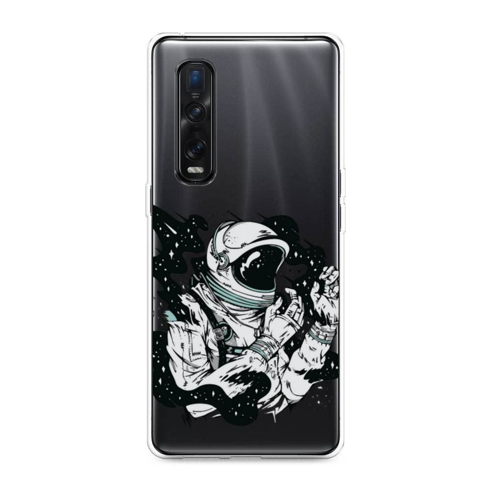 

Чехол Awog на Oppo Find X2 Pro "Космонавт арт", Разноцветный, 253350-7