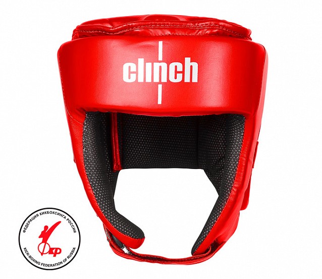 Шлем для единоборств Clinch Helmet Kick красный размер S 6800₽