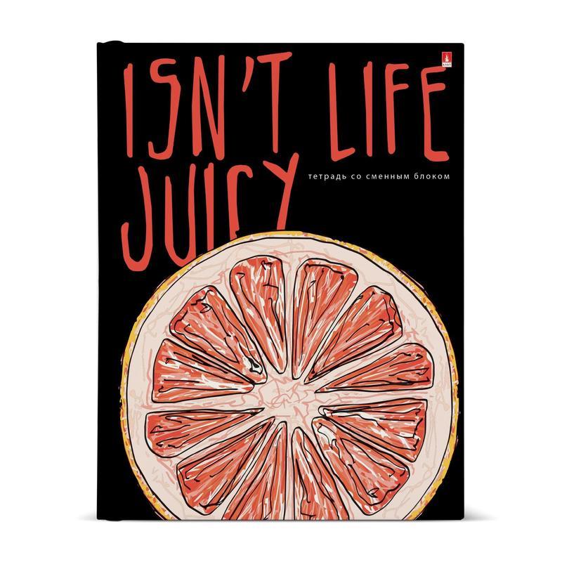 Тетрадь на кольцах 160л, А5 Bruno Visconti Juicy life (клетка, картон) 100058750036