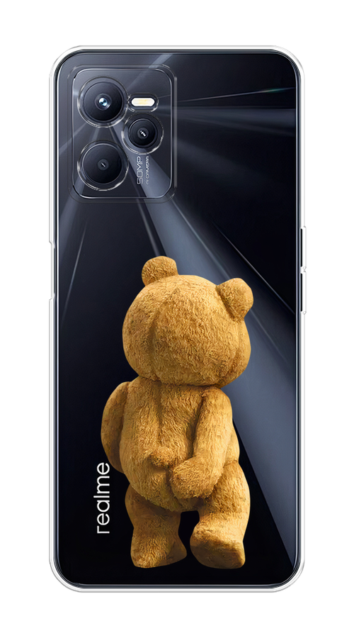 

Чехол на Realme C35 "Медвежья спина", Коричневый;прозрачный, 259250-1