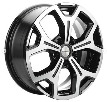 

Колесный диск Khomen Wheels KHW1710 (BF) 6.5xR17 ET50 5*114.3 D66.1