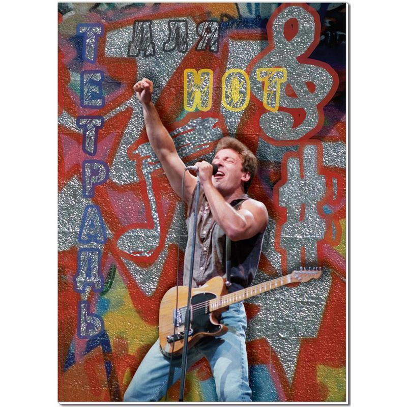 Тетрадь для нот 24л А4 Полином вертикальная скрепка 30шт