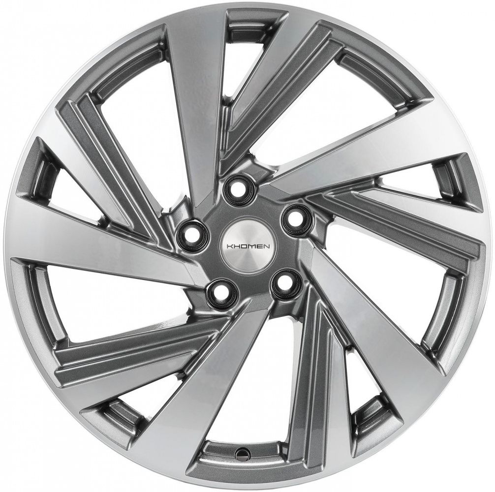 

Колесный диск Khomen Wheels KHW1801 (GF) 7.5xR18 ET43 5*112 D57.1, Серый