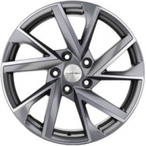 

Колесный диск Khomen Wheels KHW1714 (GF) 7xR17 ET45 5*114.3 D60.1, Серый