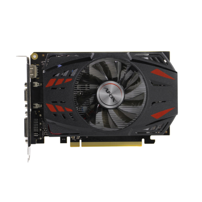 

Видеокарта AFOX NVIDIA GeForce GT 730 (AF730-4096D5H5), Черный, GeForce GT 730