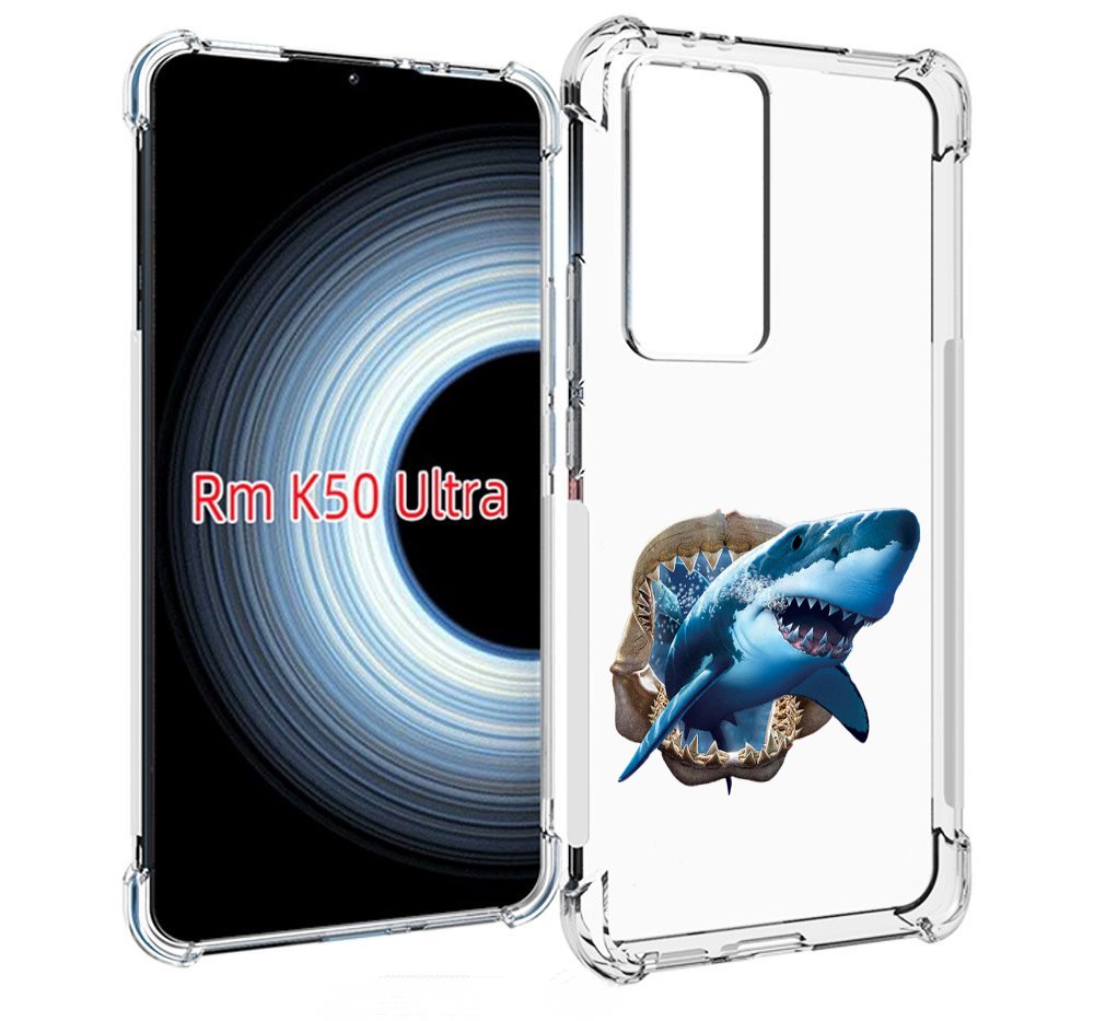 

Чехол MyPads челюсти для Xiaomi 12T / Redmi K50 Ultra, Прозрачный, Tocco