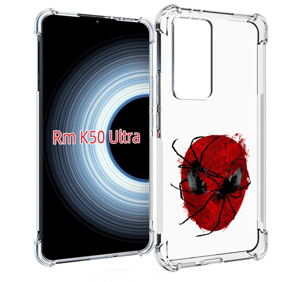 

Чехол MyPads человек паук для Xiaomi 12T / Redmi K50 Ultra, Прозрачный, Tocco