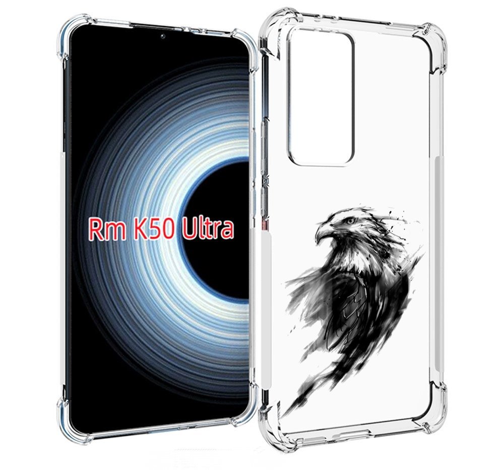 

Чехол MyPads чб птица для Xiaomi 12T / Redmi K50 Ultra, Прозрачный, Tocco