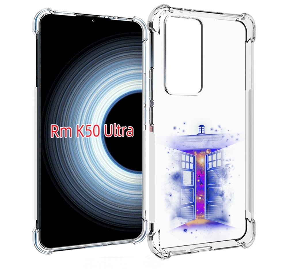 Чехол MyPads фиолетовый уголок абстракция для Xiaomi 12T / Redmi K50 Ultra