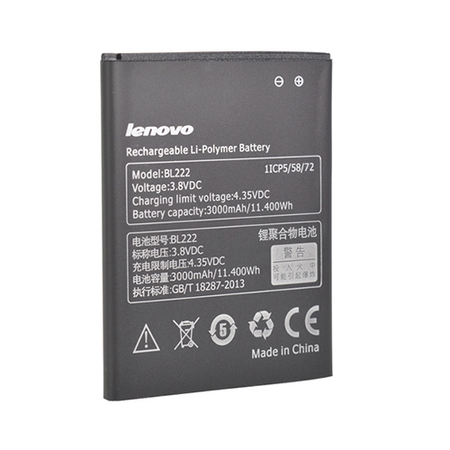 

Аккумулятор Lenovo S660/S668T BL222, Lenovo S660, Lenovo S668T