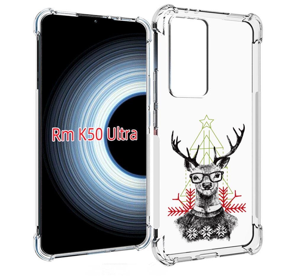 

Чехол MyPads умный олень для Xiaomi 12T / Redmi K50 Ultra, Прозрачный, Tocco