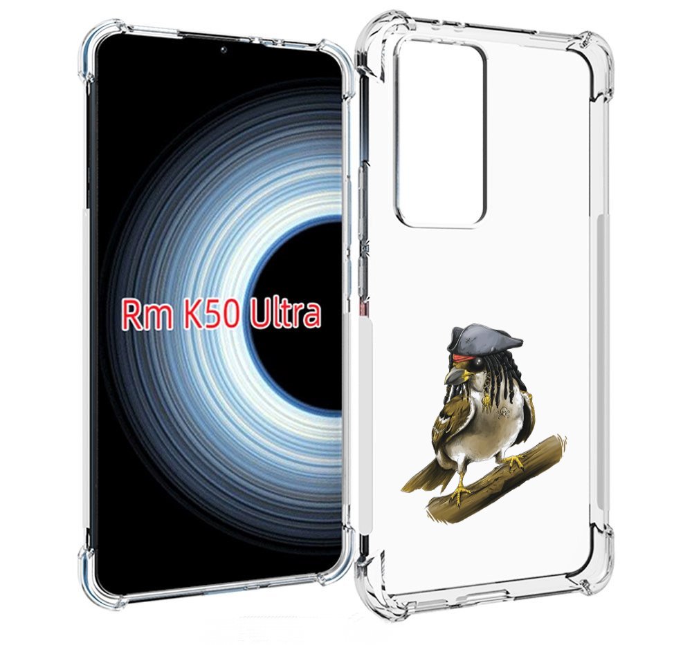 

Чехол MyPads Джек воробей для Xiaomi 12T / Redmi K50 Ultra, Прозрачный, Tocco