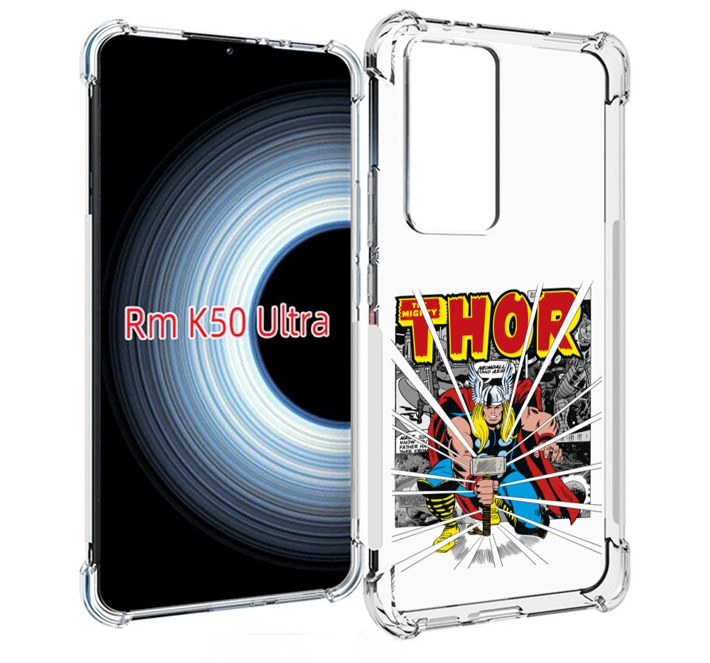 

Чехол MyPads тор рисунок для Xiaomi 12T / Redmi K50 Ultra, Прозрачный, Tocco