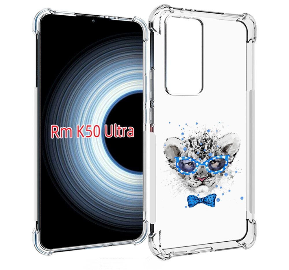 

Чехол MyPads тигренок с бабочкой для Xiaomi 12T / Redmi K50 Ultra, Прозрачный, Tocco