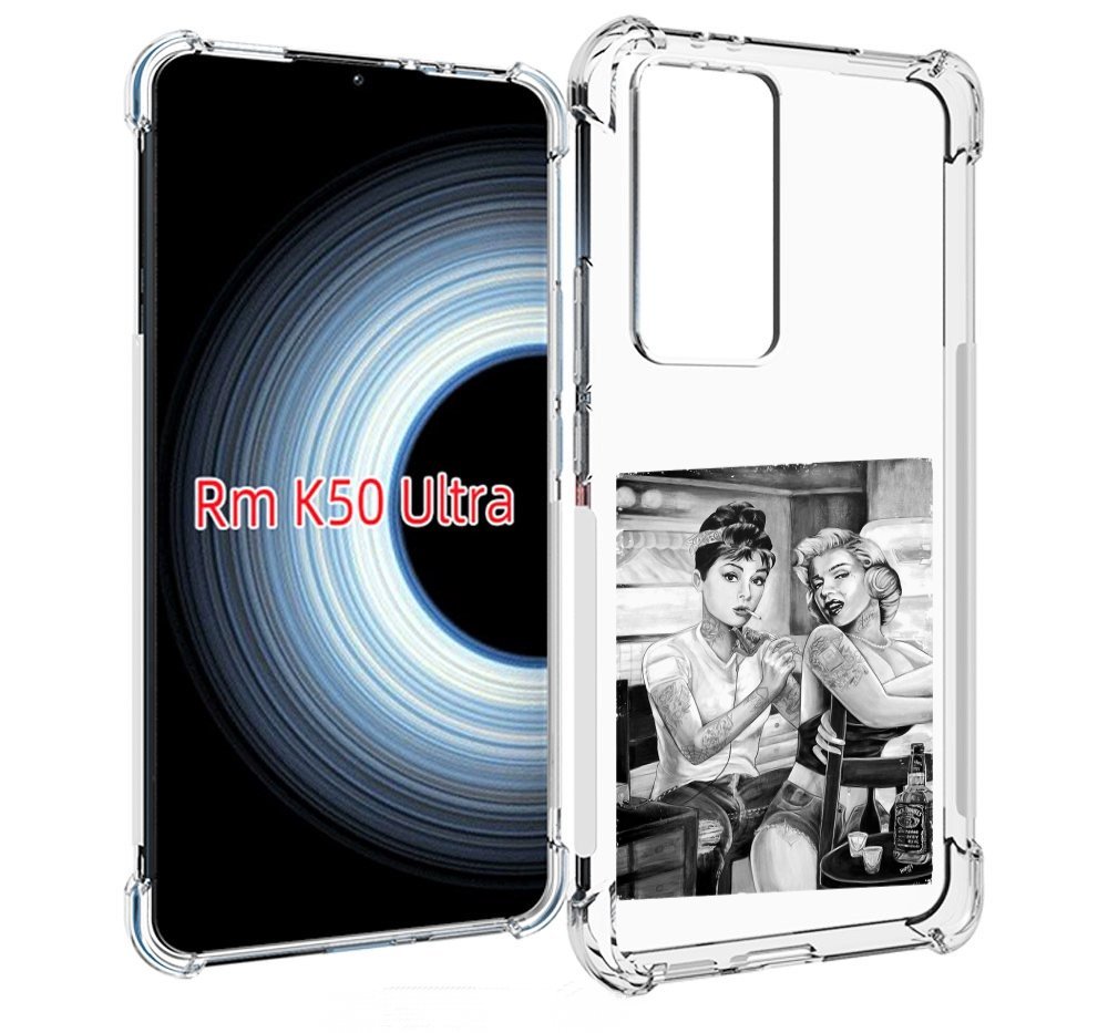 

Чехол MyPads тату мастер для Xiaomi 12T / Redmi K50 Ultra, Прозрачный, Tocco