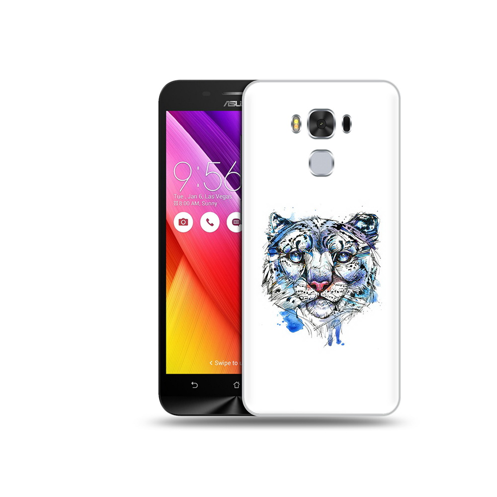 

Чехол MyPads Tocco для Asus ZenFone 3 водяной тигр (PT49951.654.263), Прозрачный, Tocco