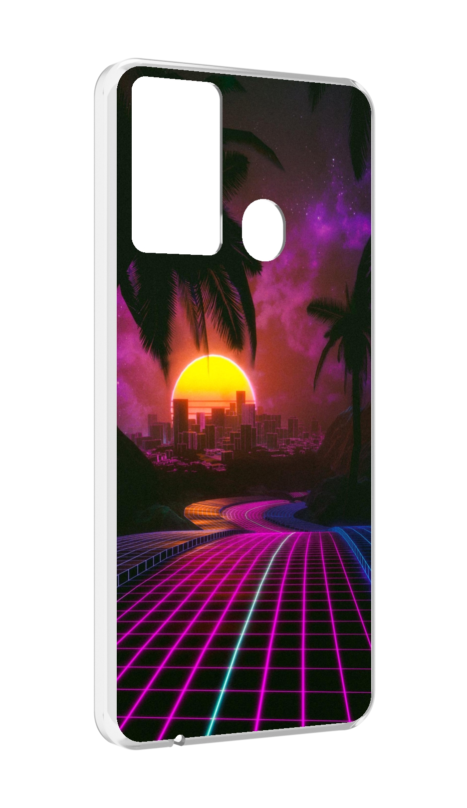 

Чехол MyPads хотлайнмайами 2 для Itel P37/Itel Vision 2S, Прозрачный, Tocco