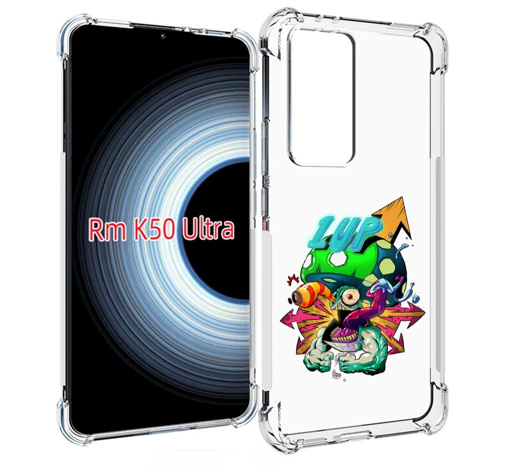 Чехол MyPads сильный гриб абстракция для Xiaomi 12T / Redmi K50 Ultra