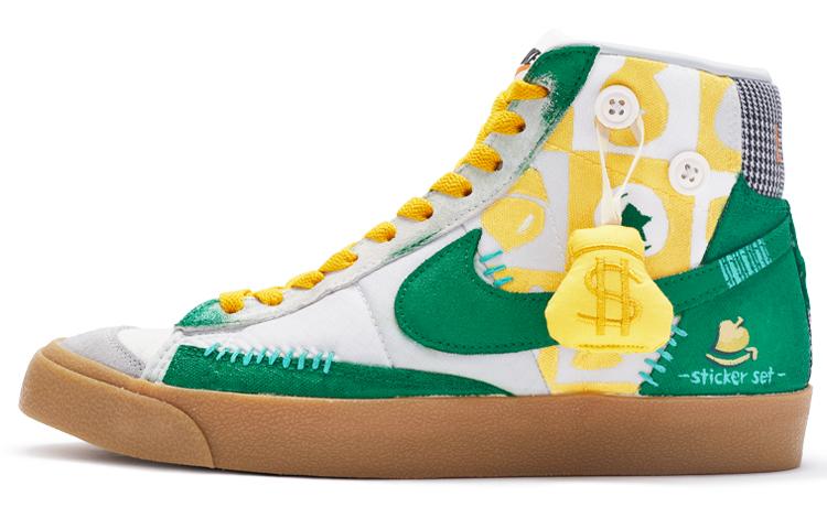 

Кеды унисекс Nike Blazer Mid белые 40.5 EU, Белый, Blazer Mid
