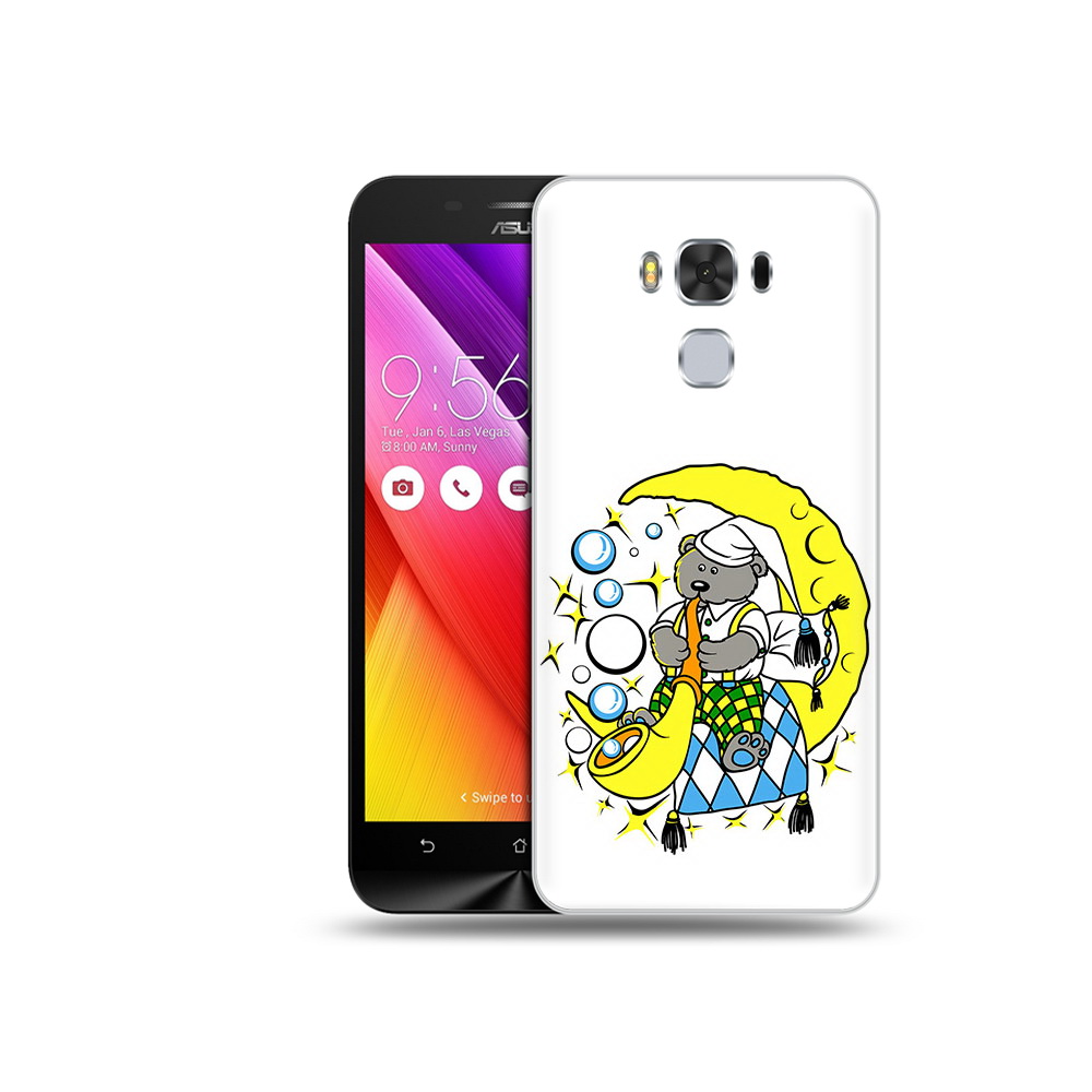 

Чехол MyPads Tocco для Asus ZenFone 3 Сырная луна (PT49951.654.167), Прозрачный, Tocco