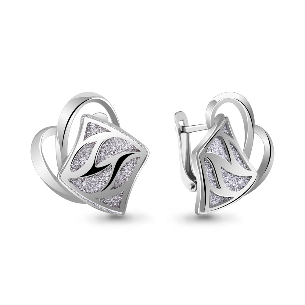 

Серьги из серебра с винилом Aquamarine 33036_925_р, 33036_925_р