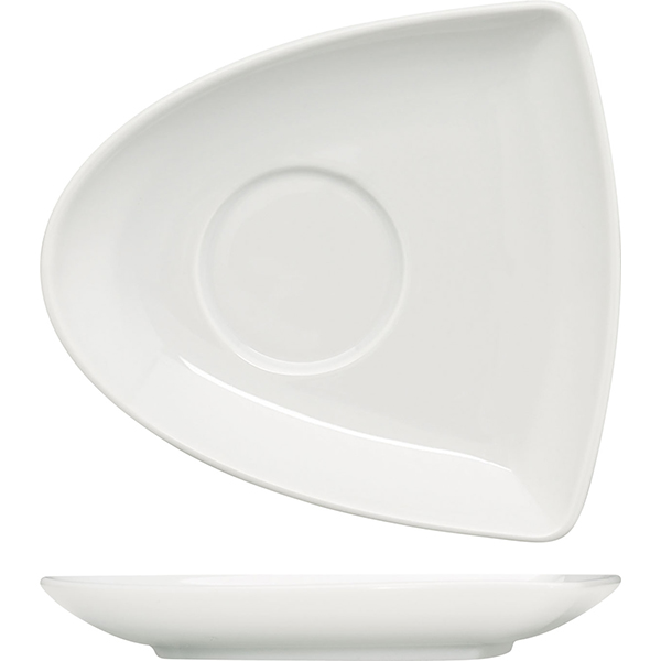 

Блюдце фарфор Bauscher Enjoy 15см 3022902, Белый