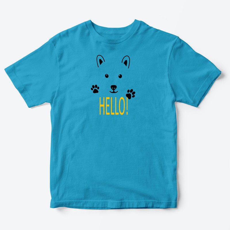 

Футболка детская SHARP&CUT CCD096119, голубой с черно-желтым-4, 146, CCD096119