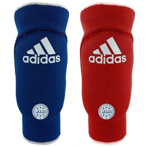 Защита локтя двухсторонняя Adidas Wako Elasticated Elbow Guard Reversible сине-красная, L