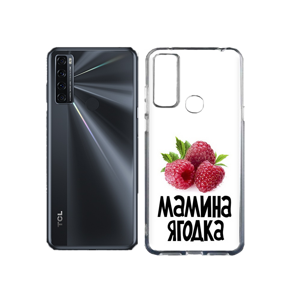 

Чехол MyPads Tocco для TCL 20L мамина ягодка, Прозрачный, Tocco