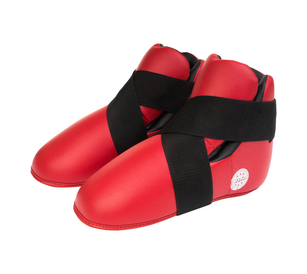 

Защита стопы Adidas WAKO Kickboxing Safety Boots красная, Красный