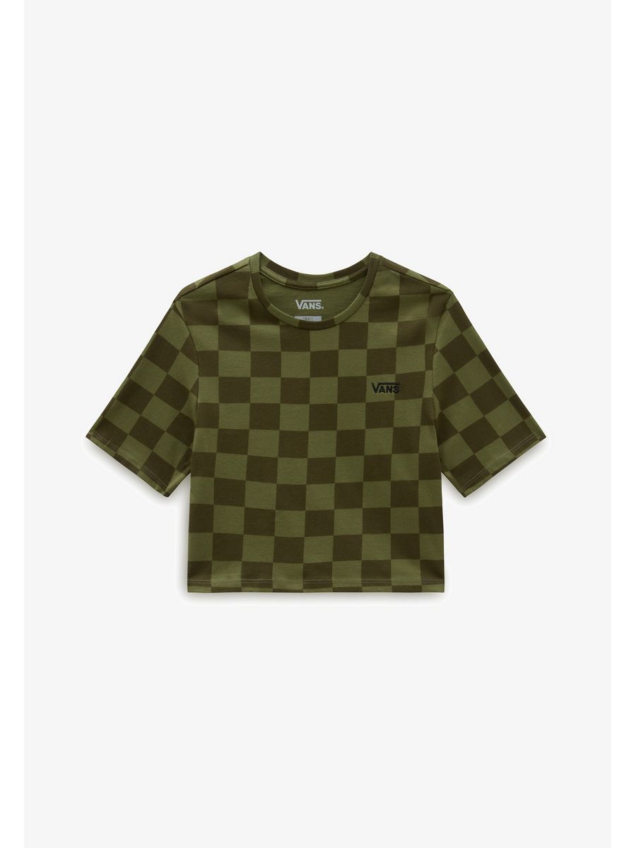

Футболка женская Vans VA221D0J4 хаки 34 EU, VA221D0J4