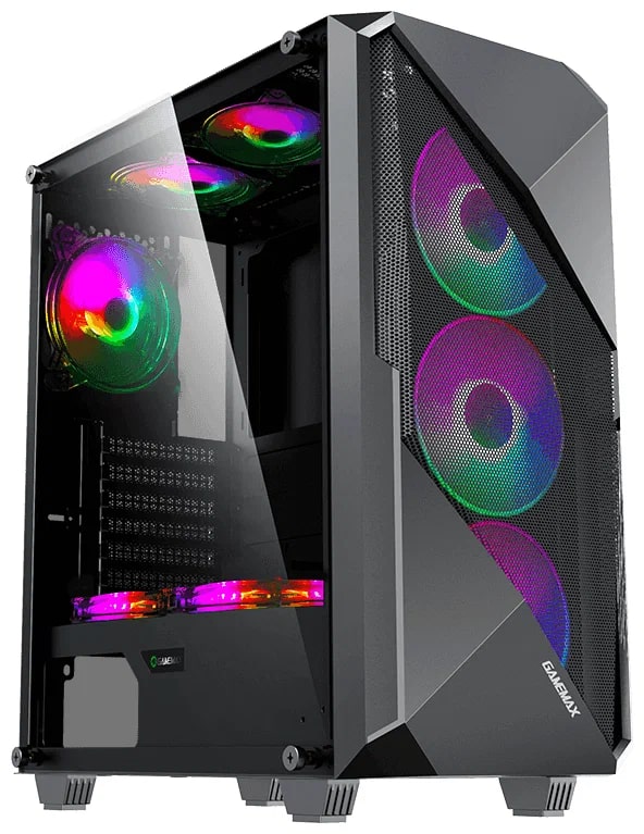 Корпус компьютерный GAMEMAX REVOLT Black