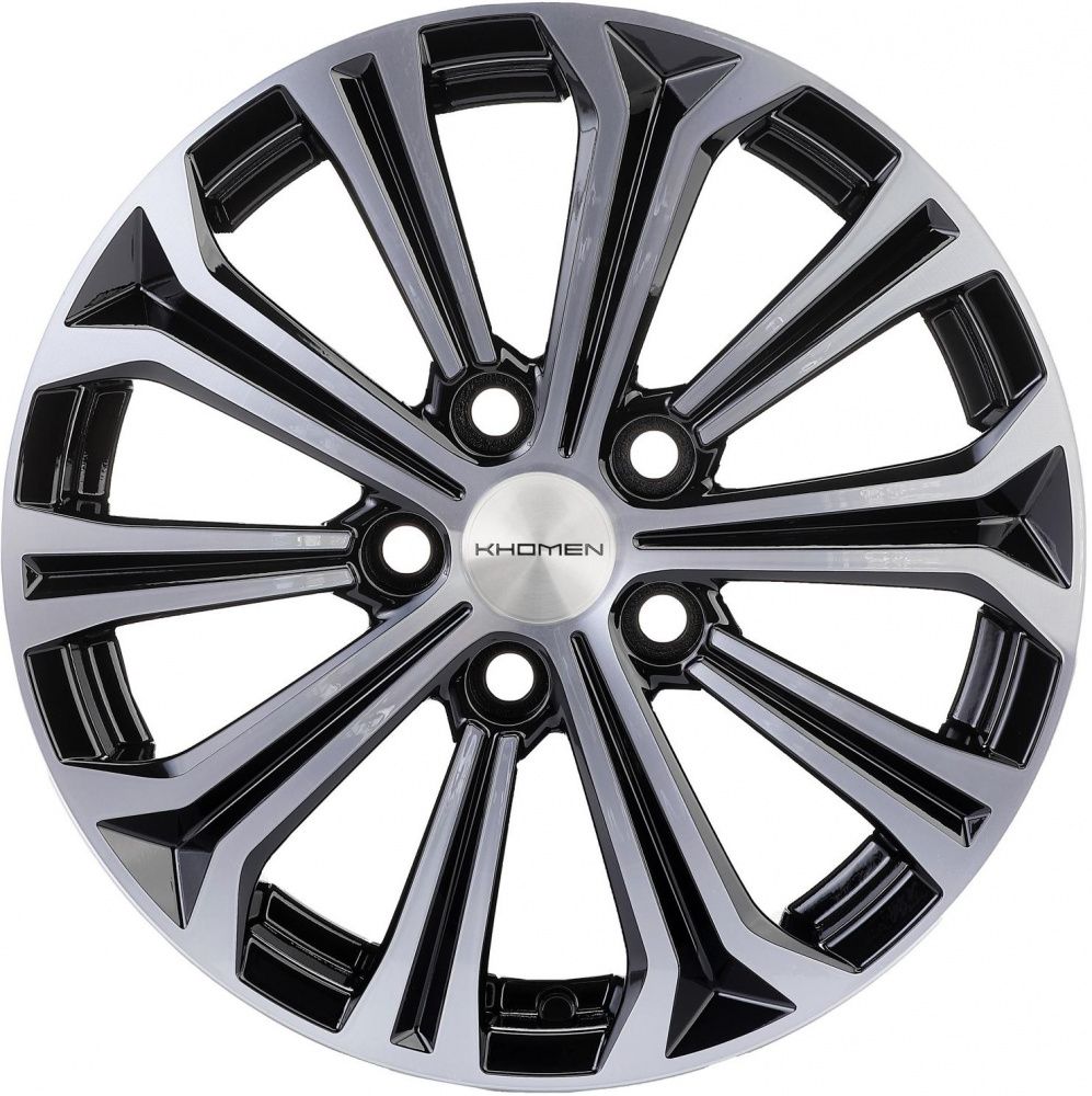 

Колесный диск Khomen Wheels KHW1610 (BF) 6.5xR16 ET50 5*112 D57.1, Черный